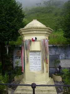 Kőrösi Csoma Sándor síremléke Darjeelingben