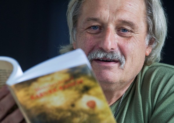 Kecskemét, 2012. október 01. Mennyhei József író, nyugdíjas falugazdász. Fotó: Ujvári Sándor