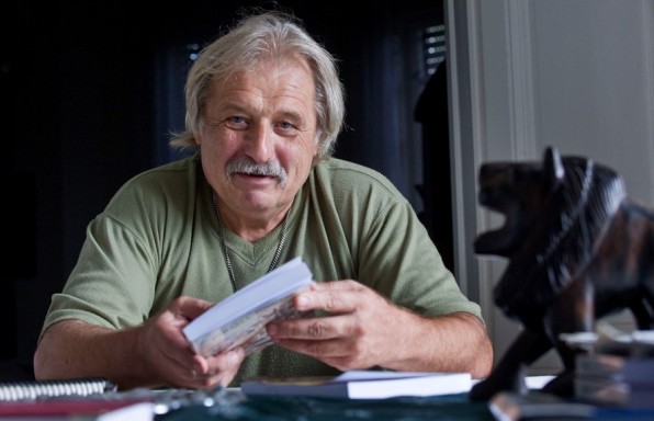 Kecskemét, 2012. október 01. Mennyhei József író, nyugdíjas falugazdász. Fotó: Ujvári Sándor