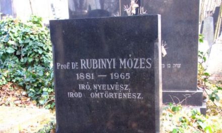 50 éve halt meg RUBINYI MÓZES