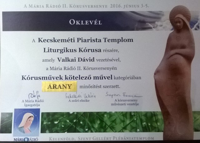 maria radio arany