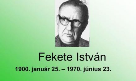Fekete István 117. születésnapjára