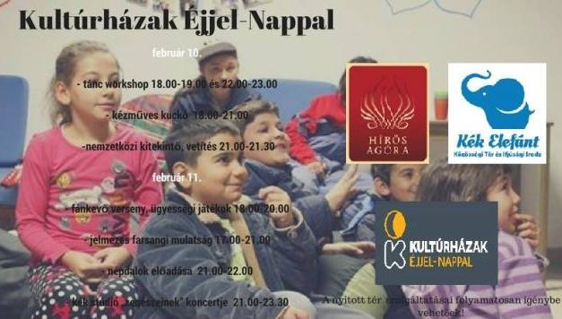 Kék Elefánt Közösségi Tér és Ifjúsági Iroda – Február