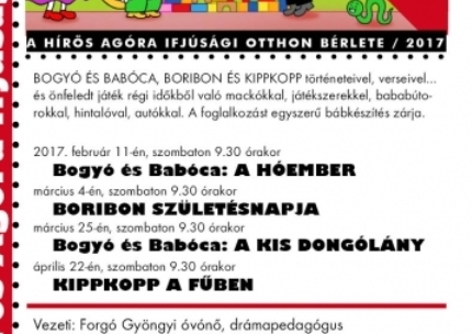 MackóKuckó – Bábos játszóház az Ifjúsági Otthonban