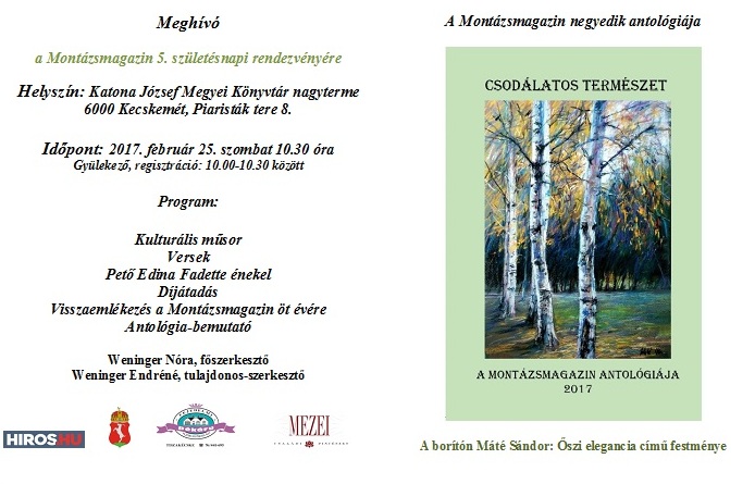 Gondolatok a Montázsmagazin ötödik születésnapján