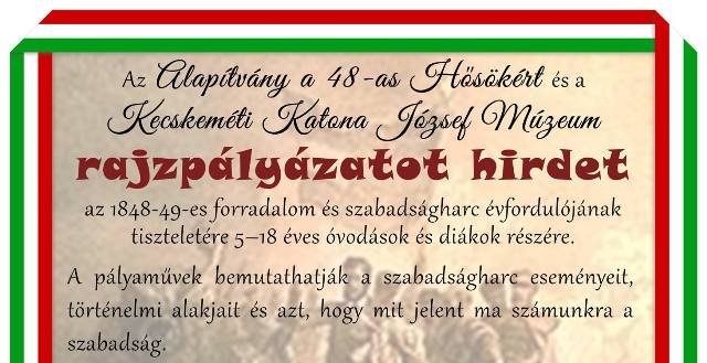 Rajzpályázat óvodásoknak, iskolásoknak
