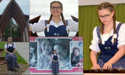 Ádám Blanka ÉZI-s diák Dinnyésen lépett fel