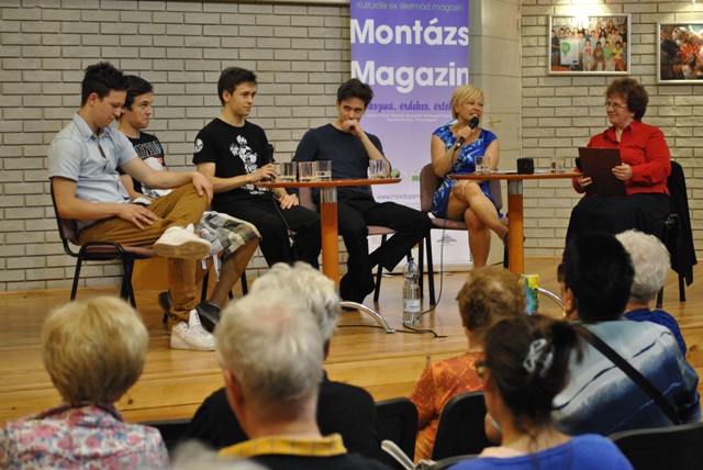 Táncra perdültek Huszár Ildikó fiai a Montázs-esten