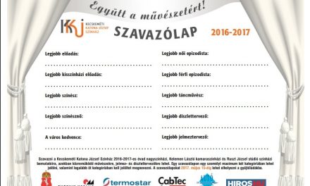 Szavazzunk! – Kik az idei évad legjobbjai a kecskeméti színházban?