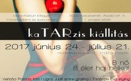 A kaTARzis országos vándorkiállítás Kecskeméten