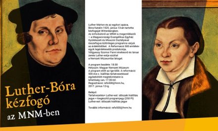 Luther és Katharina kézfogója a Nemzeti Múzeumban
