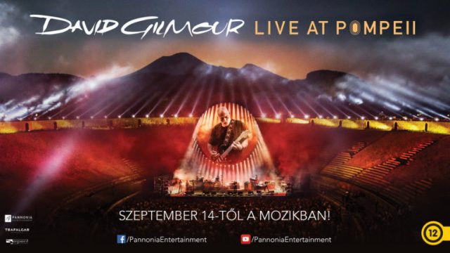 Pink Floyd dallamok Pompejiből – David Gilmour koncertfilmje a mozikban