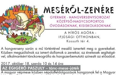 MESÉRŐL-ZENÉRE – Hangversenysorozat kicsiknek