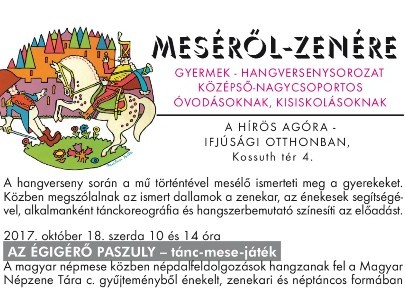 MESÉRŐL-ZENÉRE – Hangversenysorozat kicsiknek