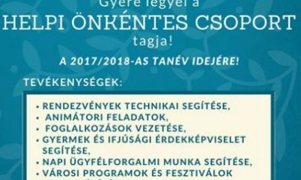 Helpi Ifjúsági Fejlesztő Műhely szeptemberi ajánlata fiataloknak
