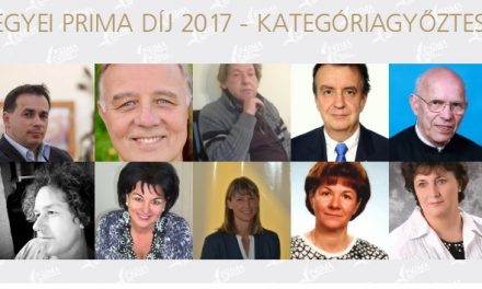 MEGYEI PRIMA DÍJ 2017 – Kategóriagyőztesek – Szavazzunk!