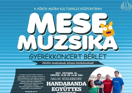 Mesemuzsika gyerekkoncert bérlet
