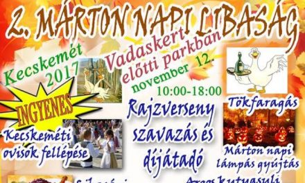 Márton napi libaságok a kecskeméti Vadasparknál