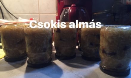 Ínyenc almalekvár citrommal, csokival
