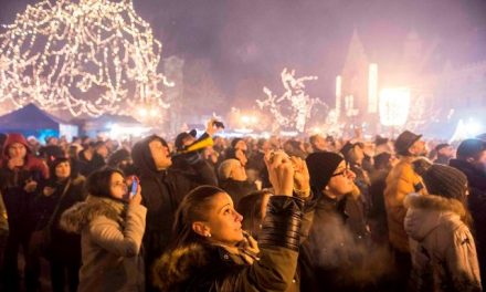 Tűzijáték és főtéri szilveszteri buli Kecskeméten