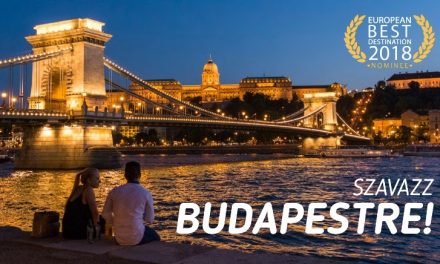 Legyen idén Budapest a legjobb európai úti cél!