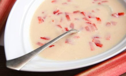 Tavasz a tányérunkon – Rebarbara leves habgaluskával