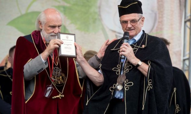 Magyar Borért elnevezésű díjat kapott Kolozsi R. Gyula