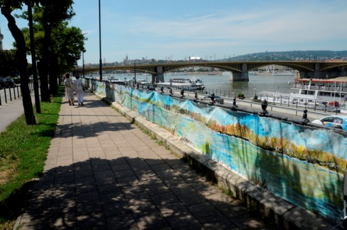 Art of Danube – Budapesten járt a világ leghosszabb dunai képe