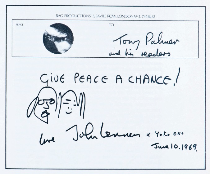 John Lennon levelei és feljegyzései – Könyv a Partvonal kiadótól