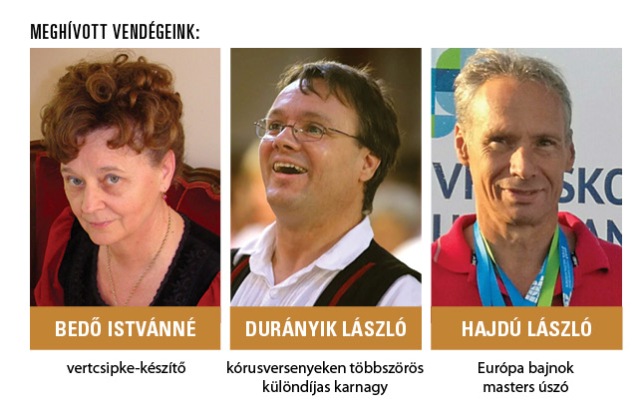 Hírös kecskemétiek: Bedő Istvánné, Durányik László és Hajdú László