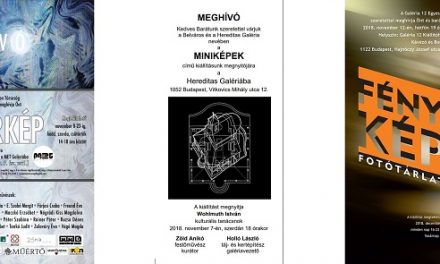 3 kiállítás ajánló – KörKÉP-MiniKÉPek-FényKÉP