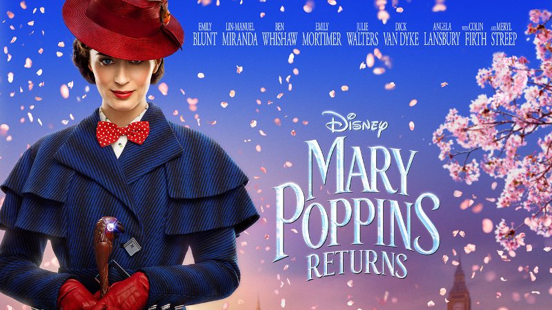 Mary Poppins visszatér a Banks családhoz – és a mozikba