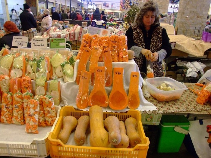 Szezonális téli finomságok a piacon