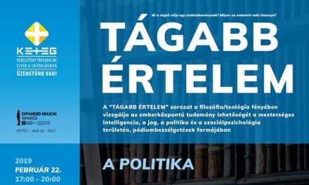 A politika tágabb értelme – A pódiumbeszélgetés-sorozat folytatódik
