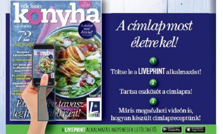 Életre kel a Nők Lapja Konyha címlapja