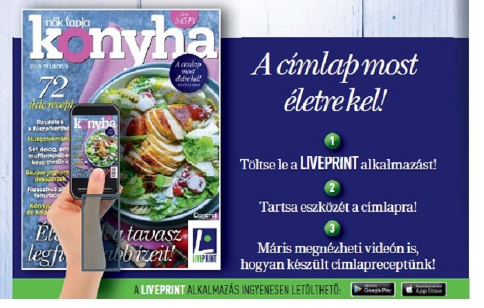 Életre kel a Nők Lapja Konyha címlapja