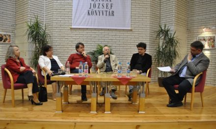 Kecskeméti zenei intézmények vezetői a könyvtárban