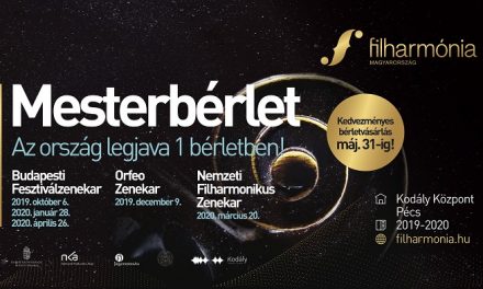 Mesterbérlet – Az idei évad a klasszika jegyében telik