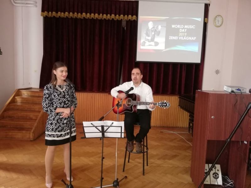 A Zene Világnapját ünnepelték a Neumann János Egyetemen