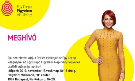Egy Csepp Világnap a Millenárison – Családi nap az egészség jegyében