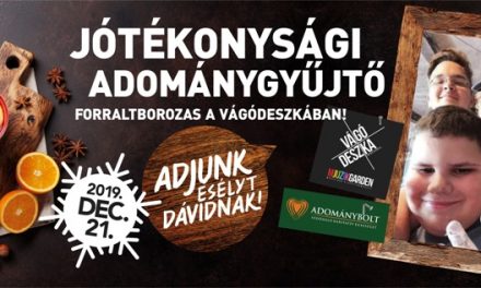 Jótékonysági forraltborozás Dávidért