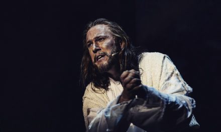 Feke Pál Szegeden a Jézus Krisztus Szupersztár rockoperában
