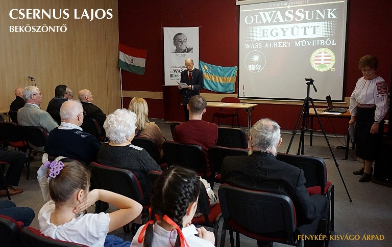 Wass Albert írót tiszteljük és olvassuk Kecskeméten