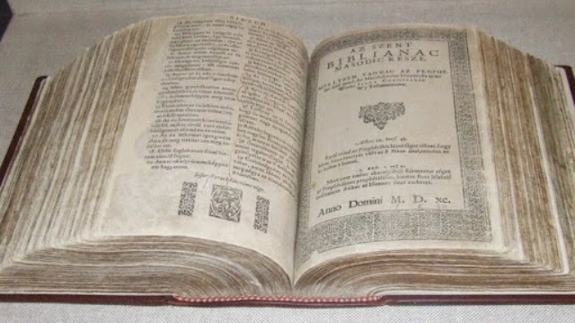 A Könyvek Könyve – 430 éves a Vizsolyi Biblia