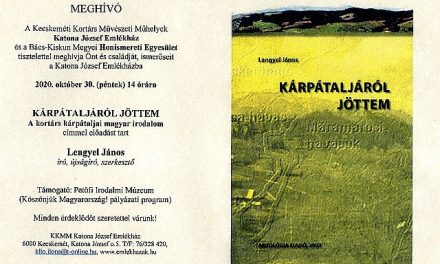 Kortárs kárpátaljai magyar irodalom – Lengyel János