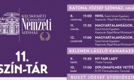 SZÍN-TÁR 11. – A kecskeméti színház szervezésében