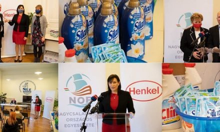 Henkel adományok a nagycsaládosok javára