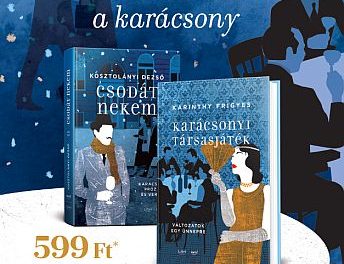 Karinthy és Kosztolányi barátságát idézi meg karácsonykor a Libri