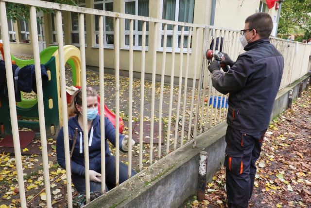 Megújult a kecskeméti Pöttömke Bölcsőde kerítése