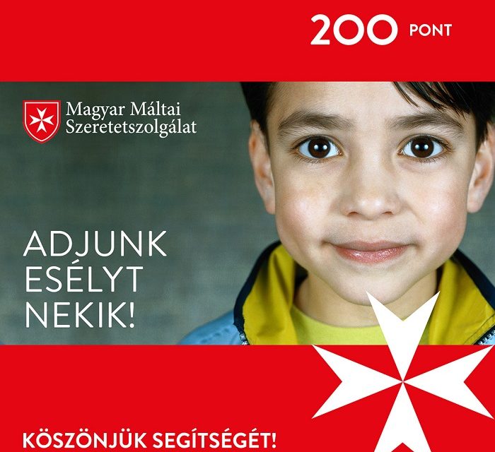 Karitatív kampány az OMV Hungária és a Magyar Máltai Szeretetszolgálat együttműködésében